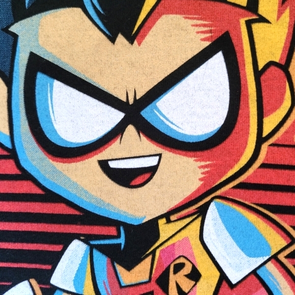 2/$15 🌼 Teen Titans Go! Robin Is The Name Tee - Picture 5 of 11